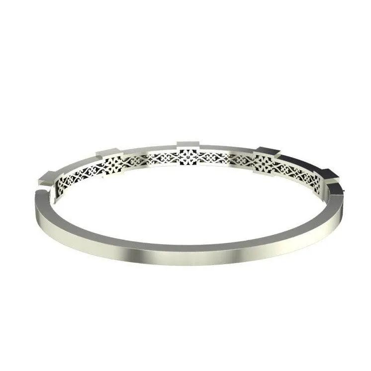 1 carat Diamond Bangle Bracelet