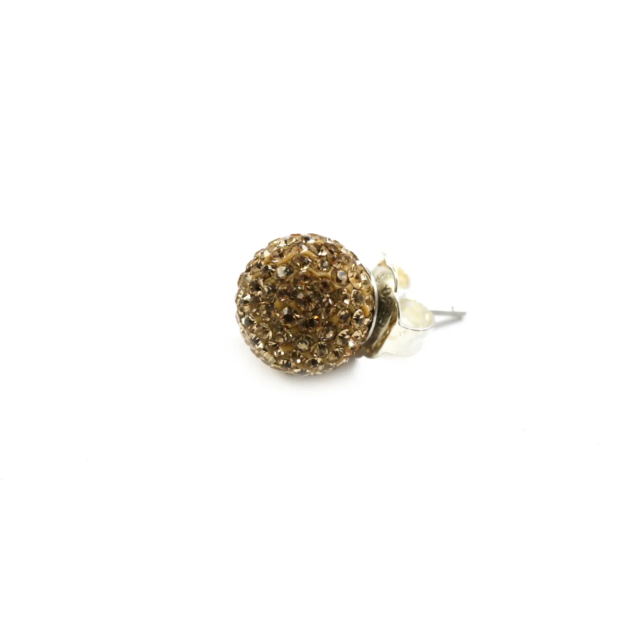 12mm Gold Stud Earrings