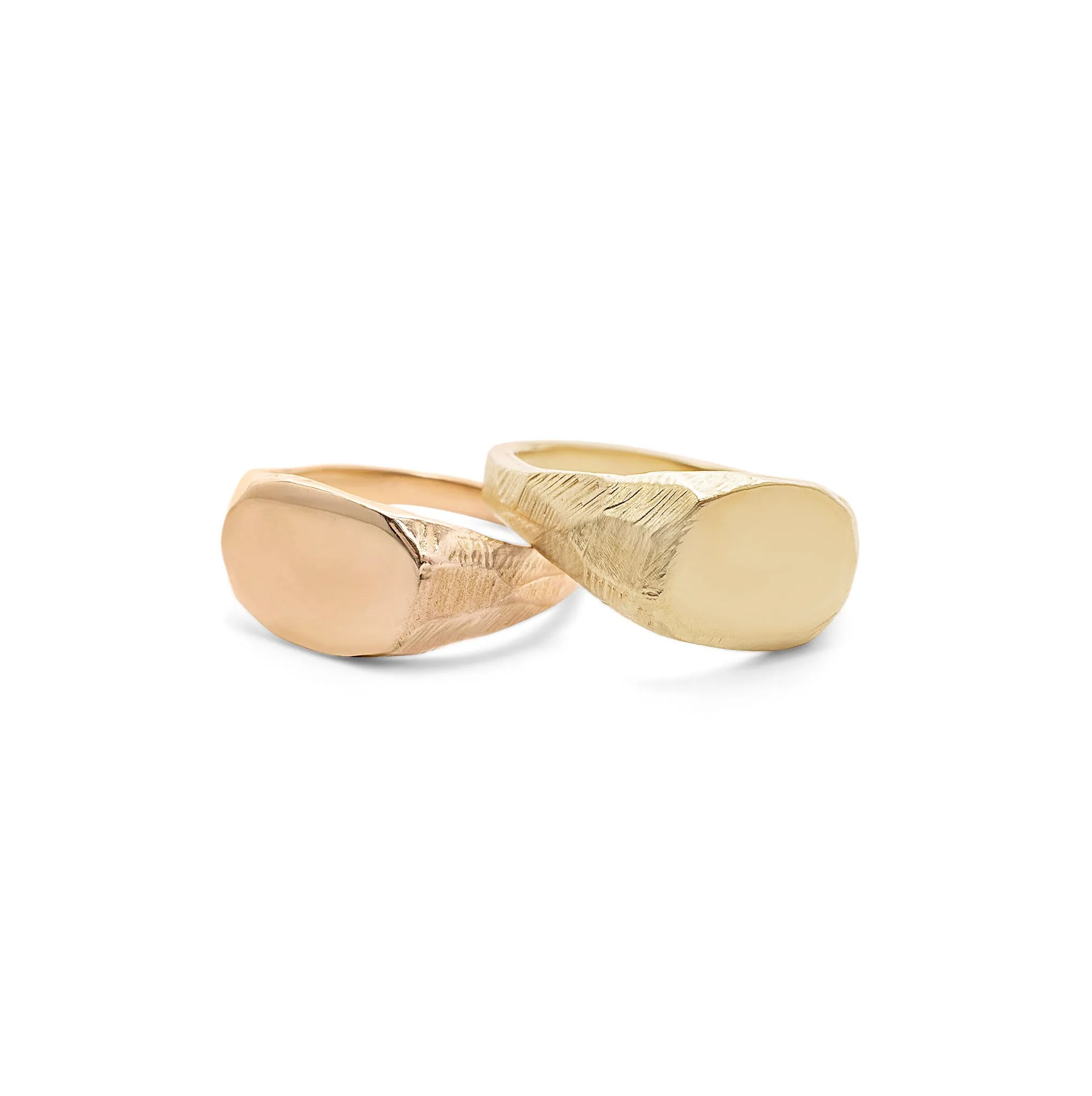 18K Petite Signet Ring