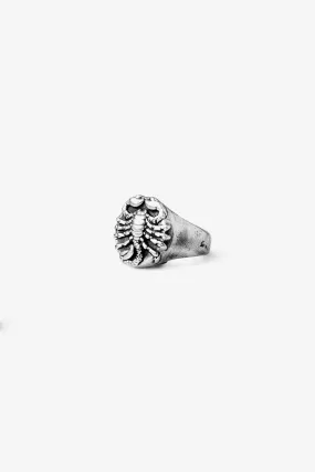 .925 Scorpion Signet Ring