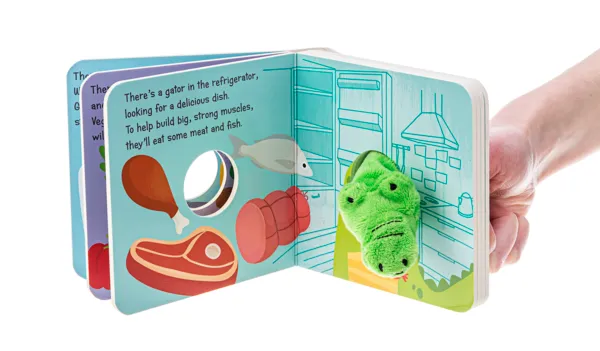 Alligator Finger Puppet Book