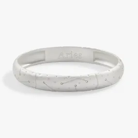 Aries Zodiac Hinge Bangle