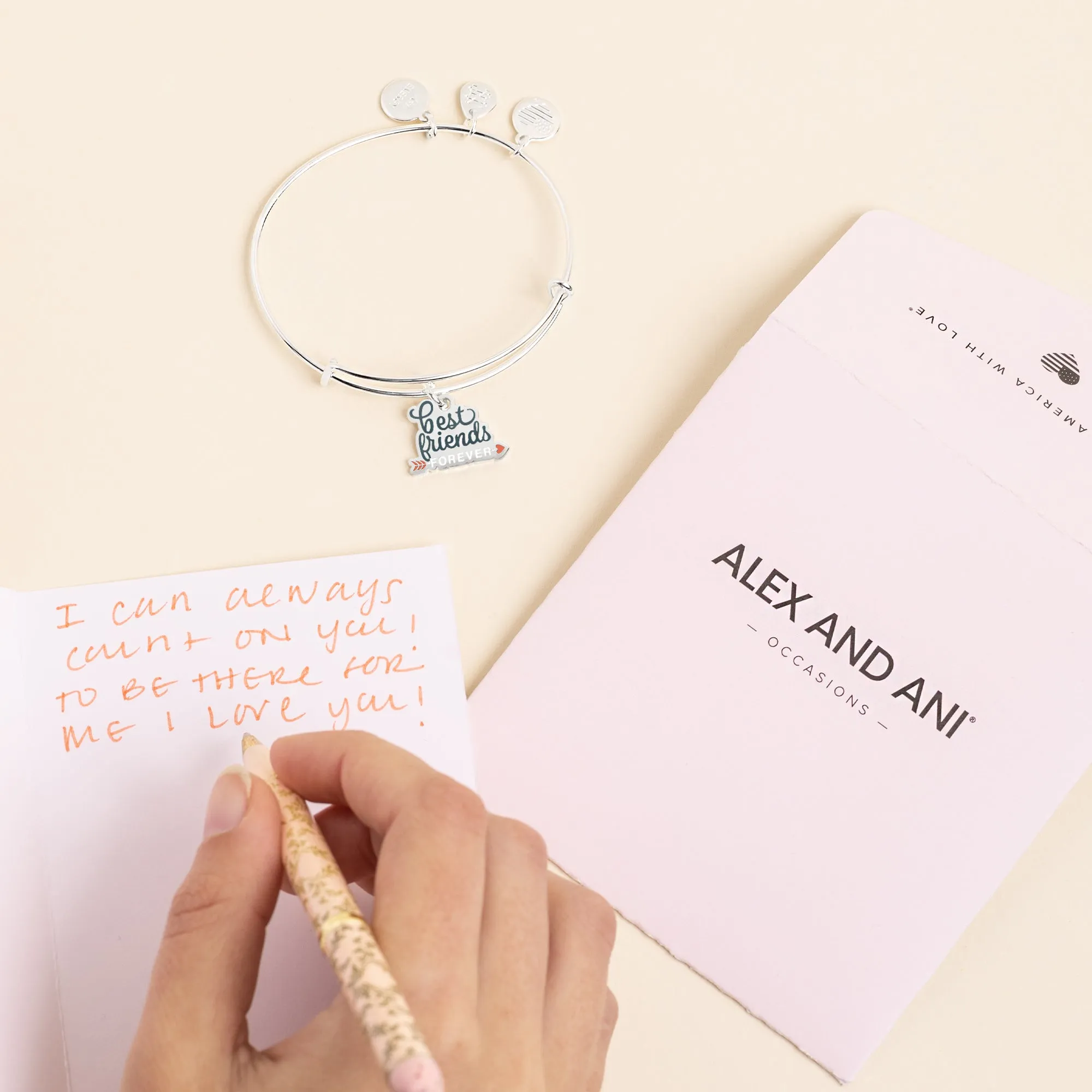 'Best Friends Forever' Charm Bangle