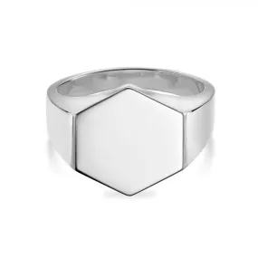 Birks Bee Chic Hexagon Signet Ring