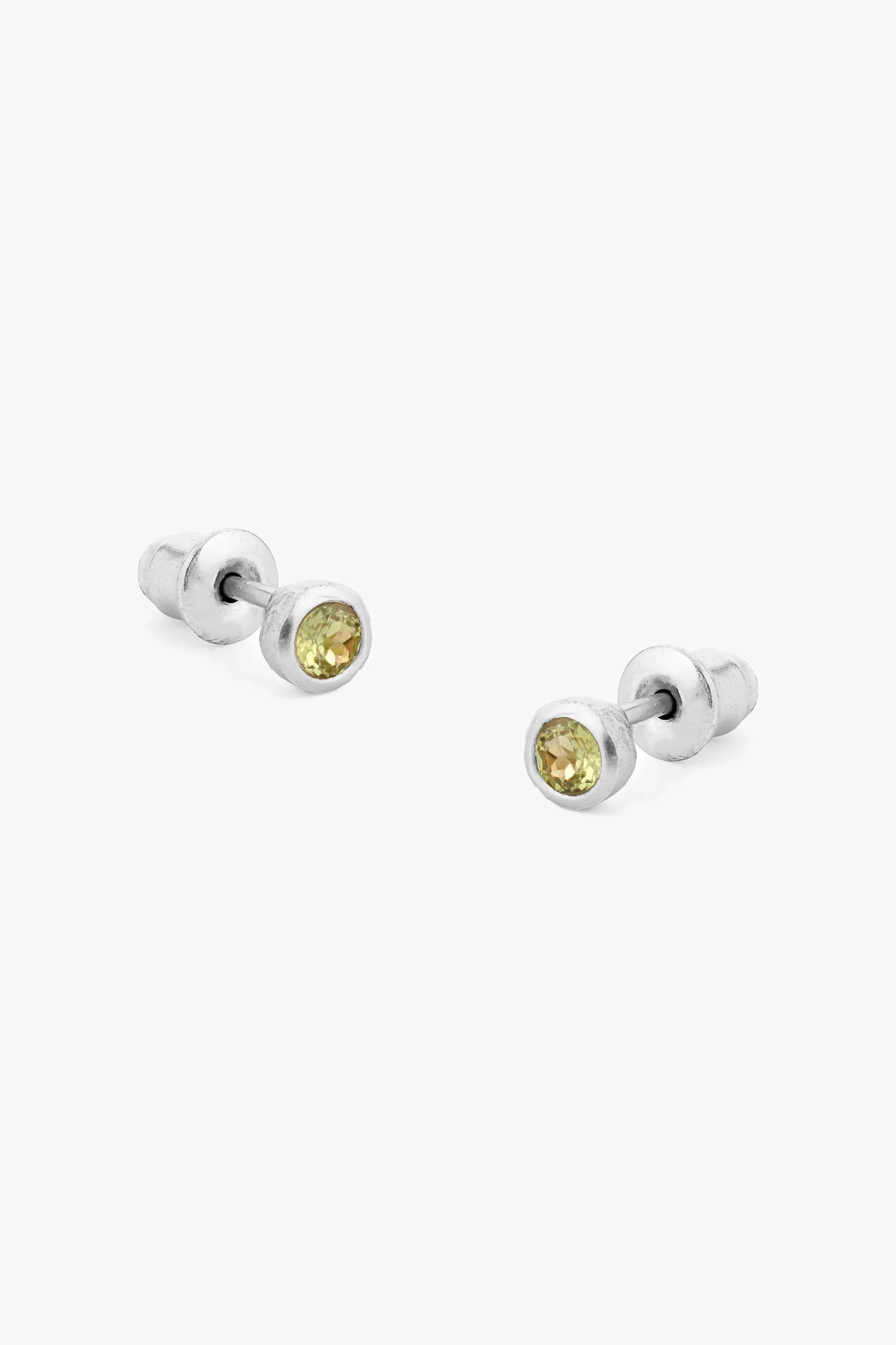 Birthstone Stud Earrings