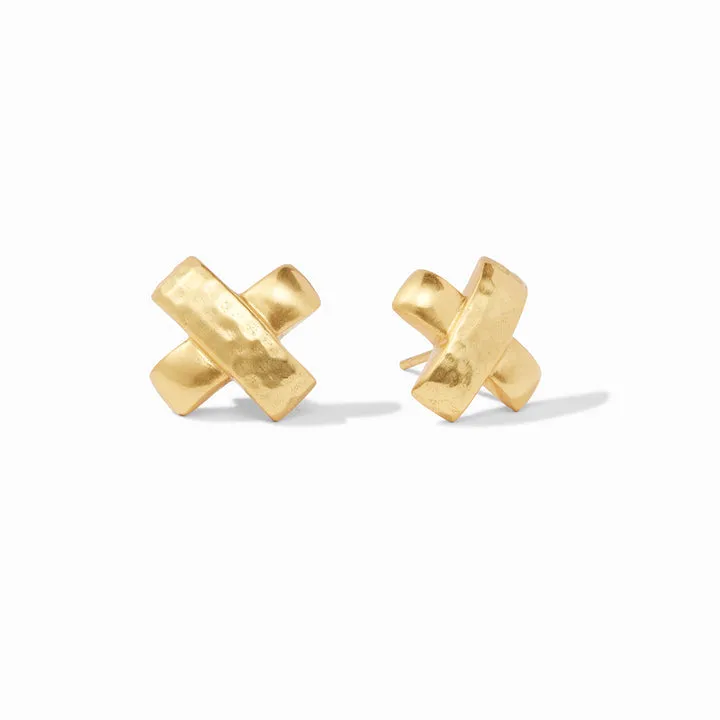 Catalina X Stud Earrings