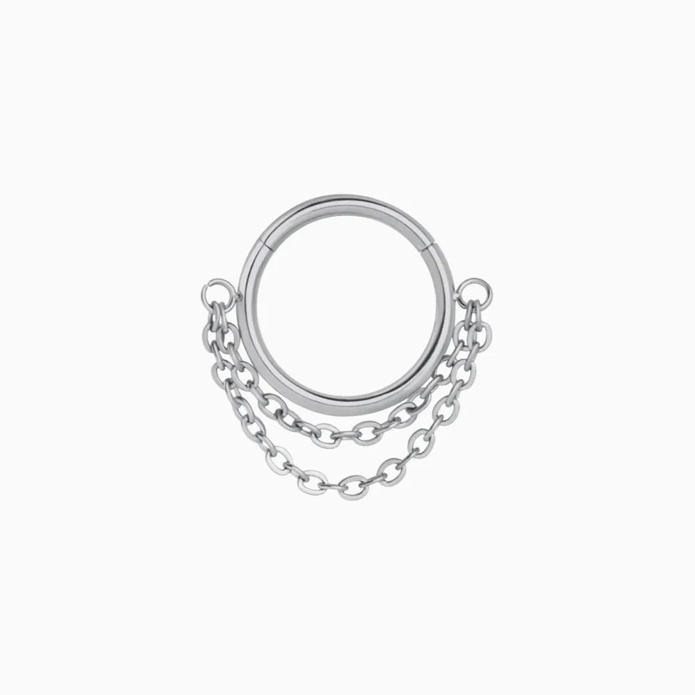 Chain Hoop Nose Ring