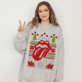 Christmas Tongue Ugly Sweatshirt / T Shirt