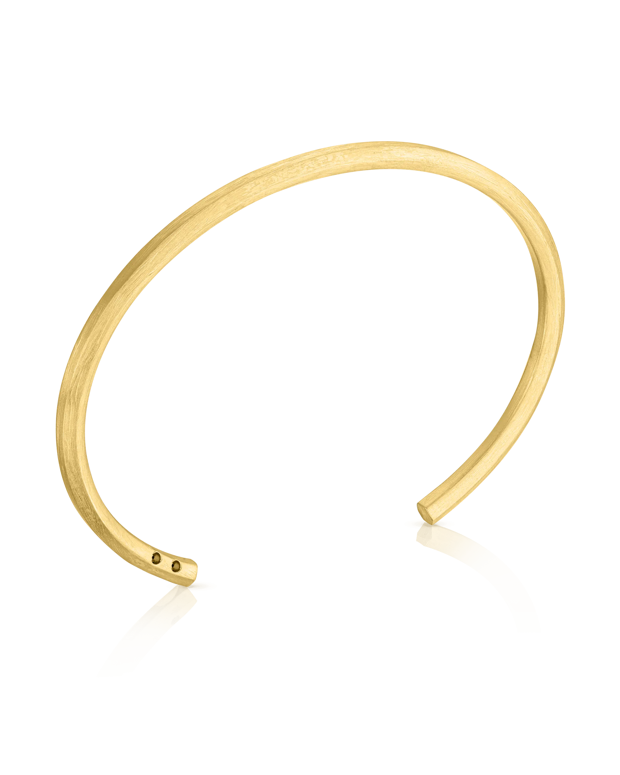 Cinch Bangle - 18K Rose Vermeil