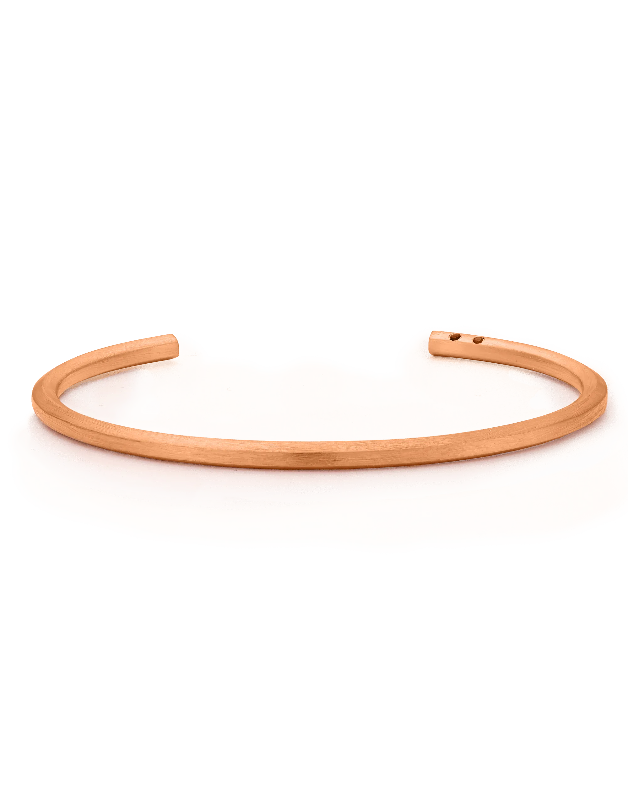 Cinch Bangle - 18K Rose Vermeil