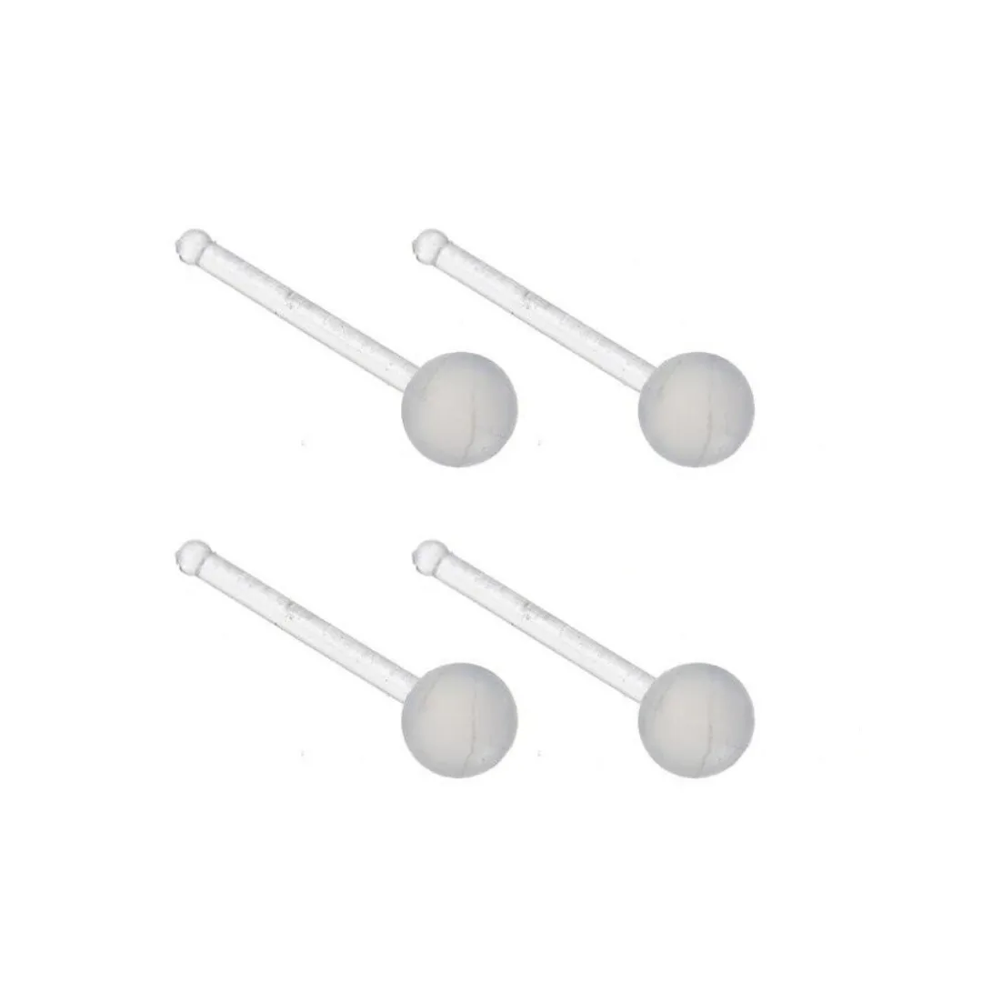 Clear Ball Nose Stud Retainer