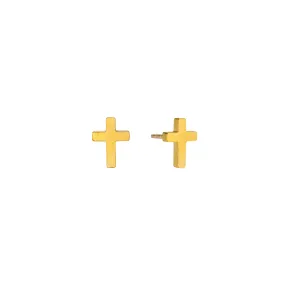 Cross Stud Earrings