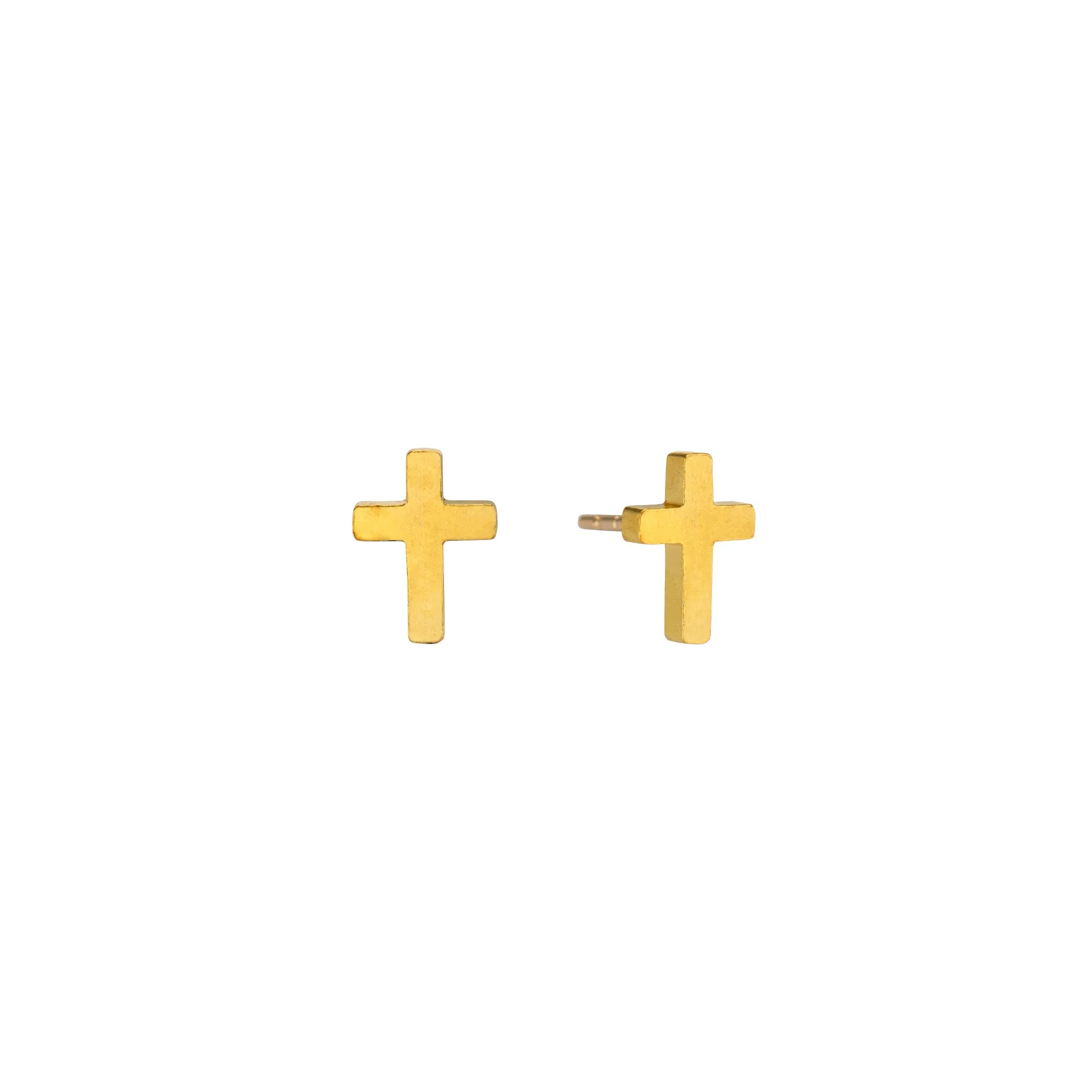 Cross Stud Earrings