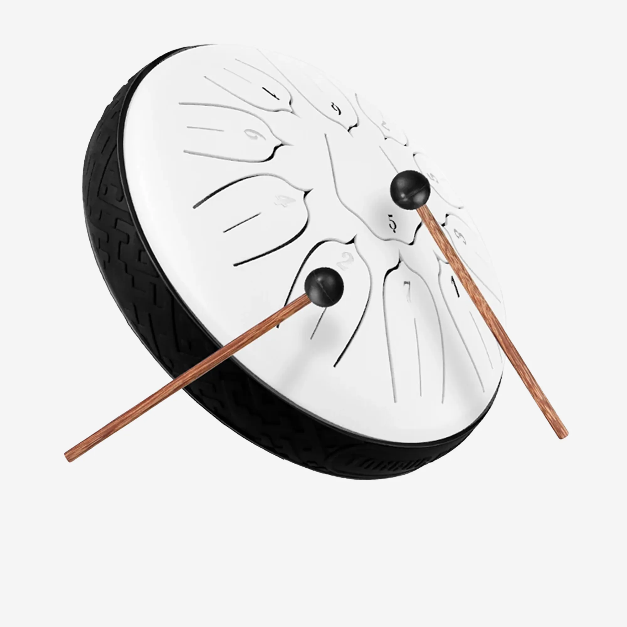 Delightful 11-Tone Steel Tongue Yoga Drum