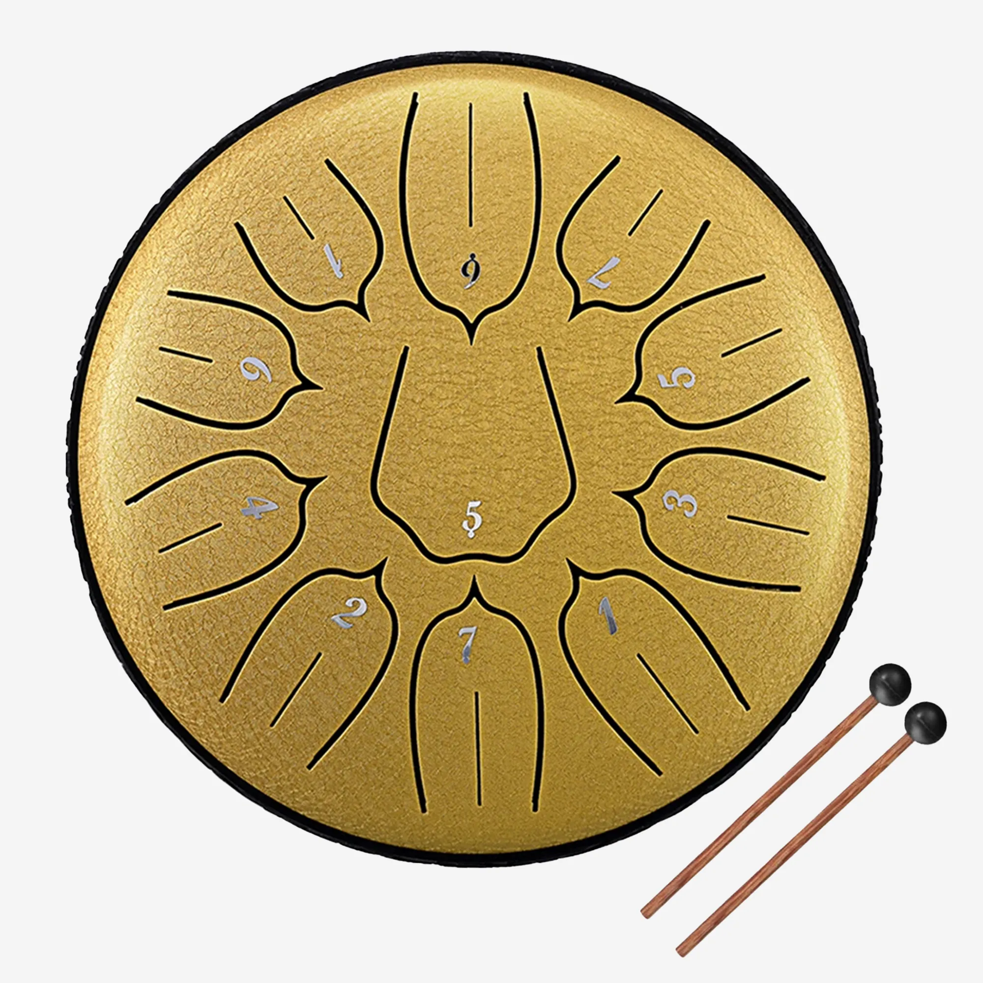 Delightful 11-Tone Steel Tongue Yoga Drum