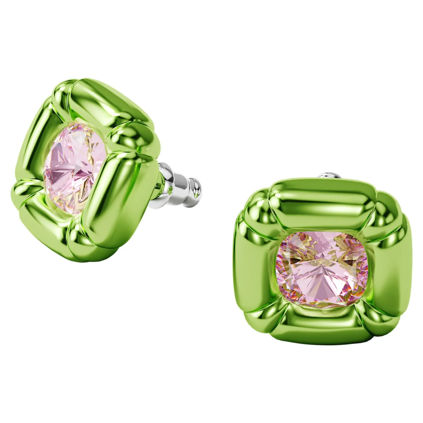 DULCIS STUD EARRINGS, GREEN