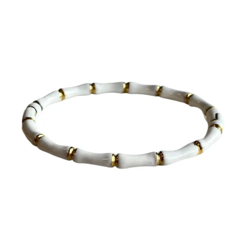 Enamel Bamboo Bangle