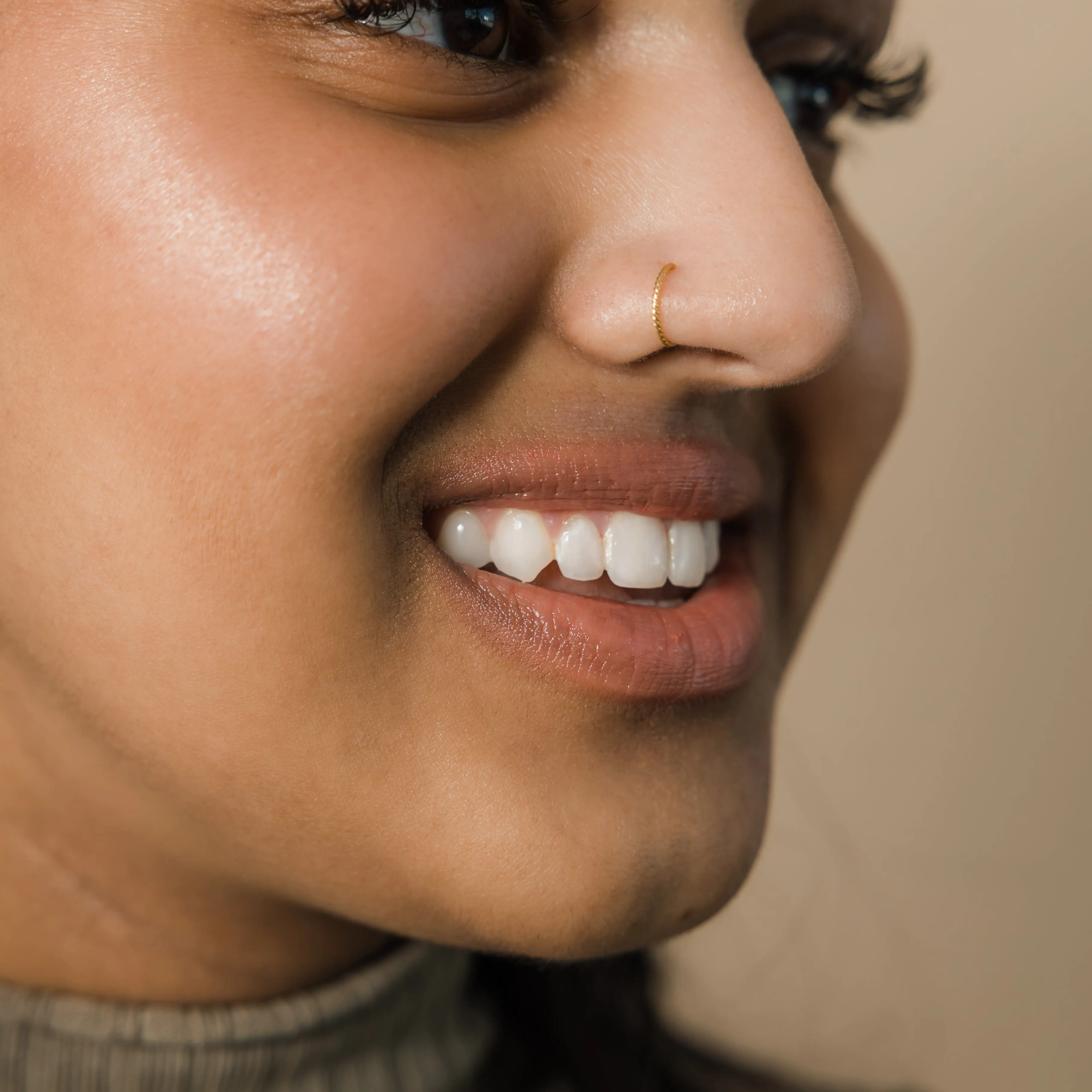 Faux Twirl Nose Hoop