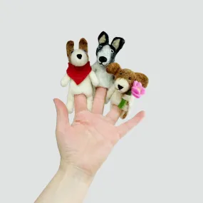 Felt Finger Puppets  - DOGS