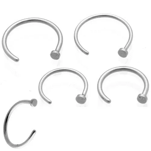 G23 Titanium Nose Hoop Ring