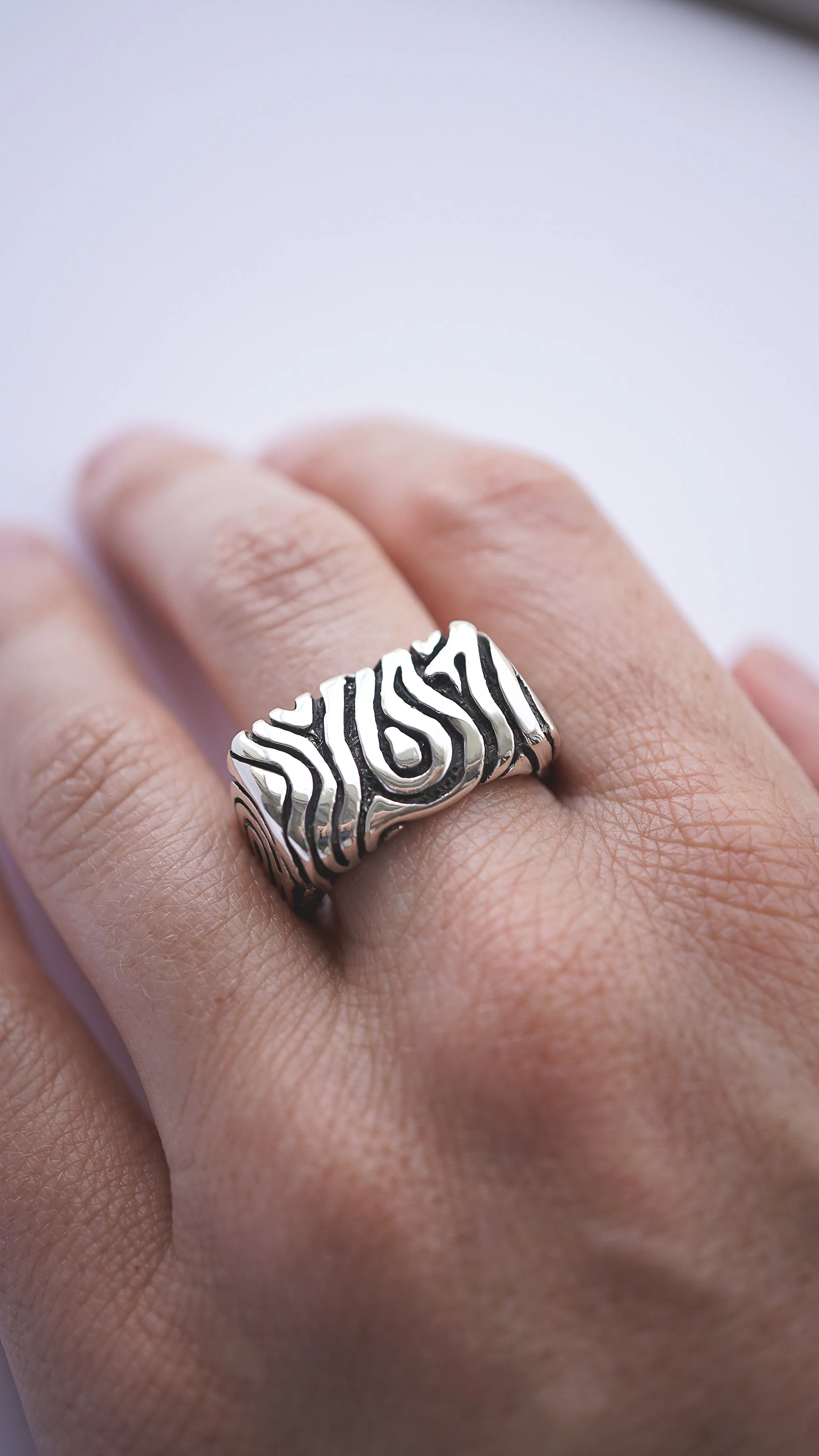 GEO | Silver signet ring