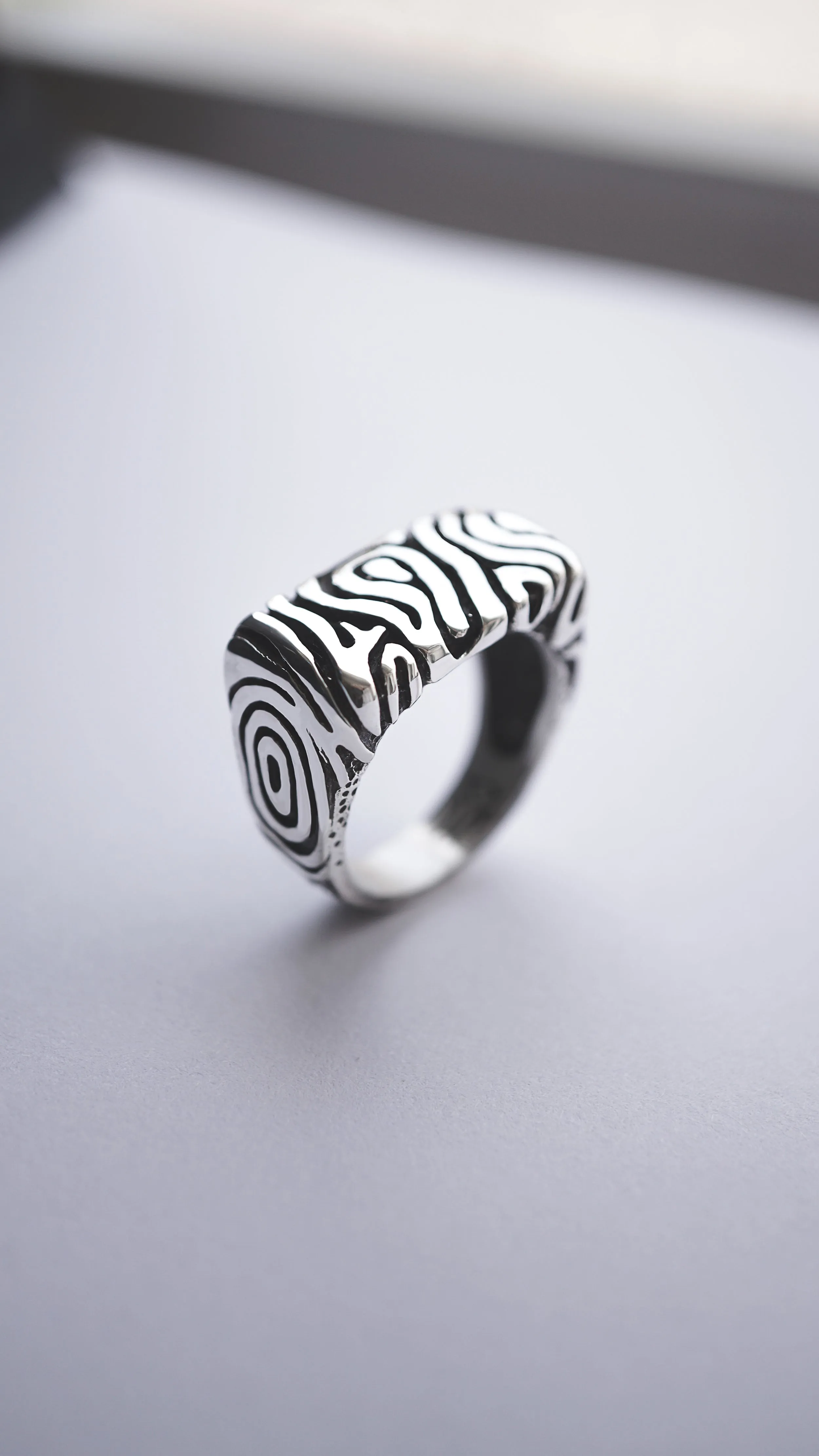 GEO | Silver signet ring