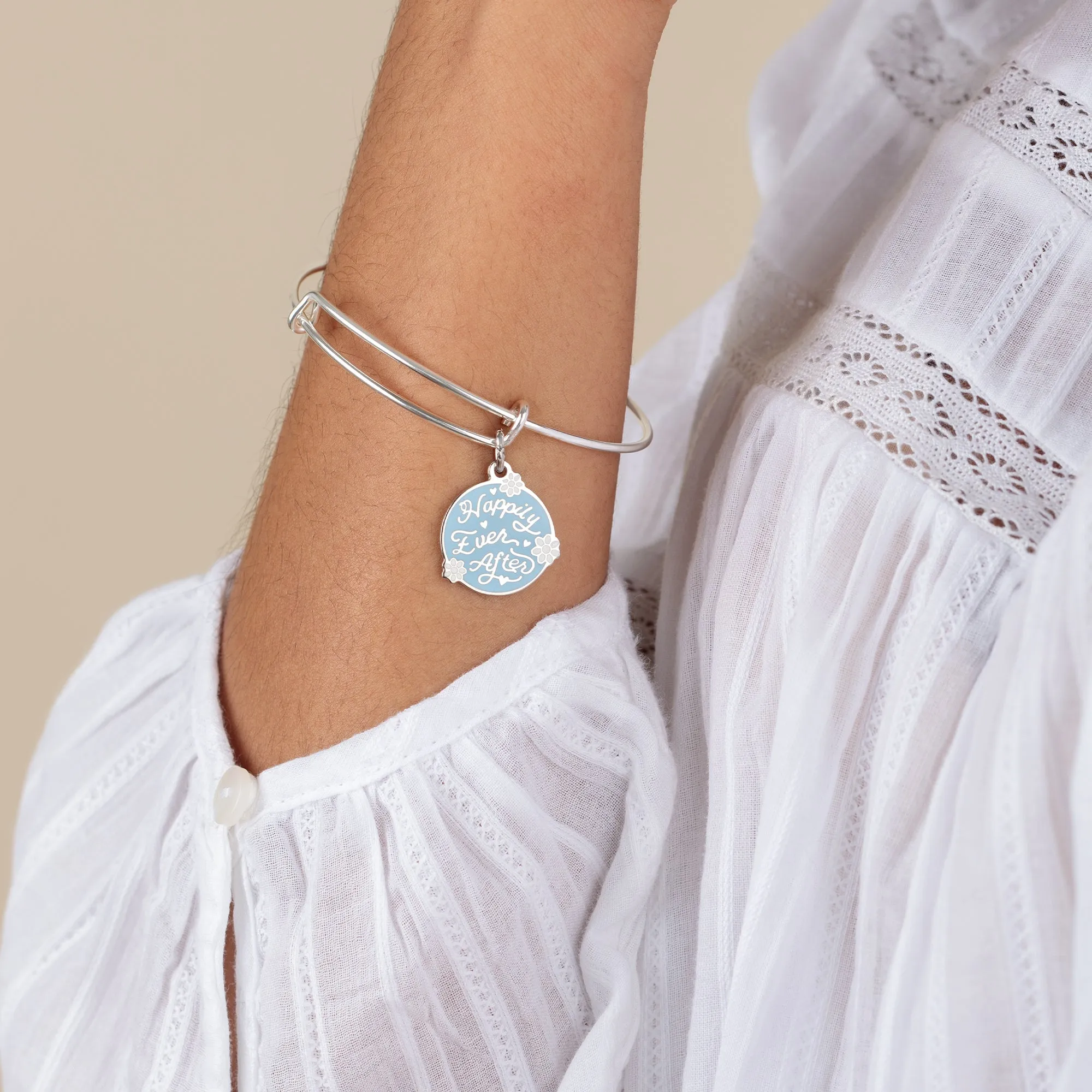 'Happily Ever After' Charm Bangle