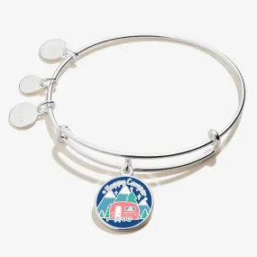 'Happy Camper' Charm Bangle