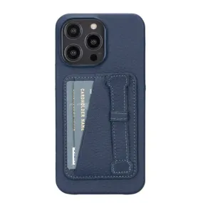 Hartford iPhone 14 Pro Max Finger Loop Case, Monaco Blue