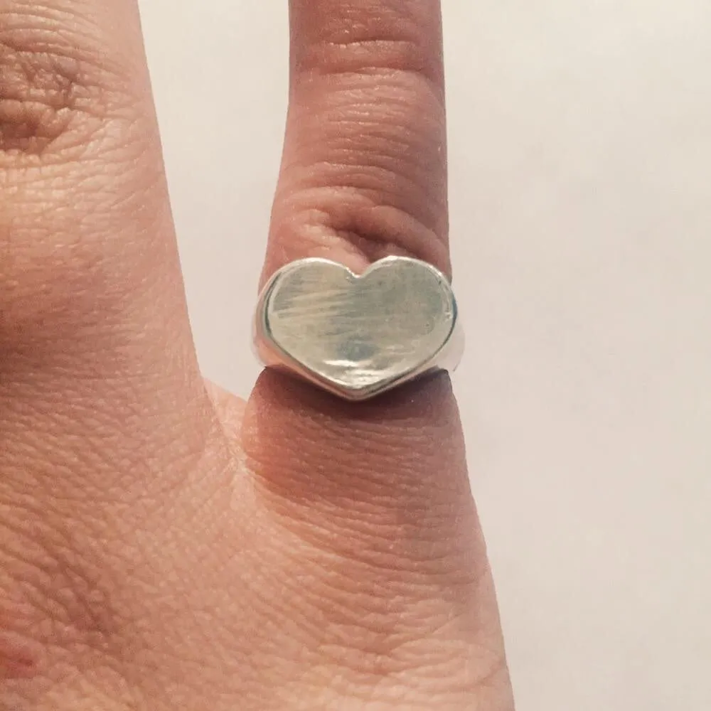 Heart Signet Ring