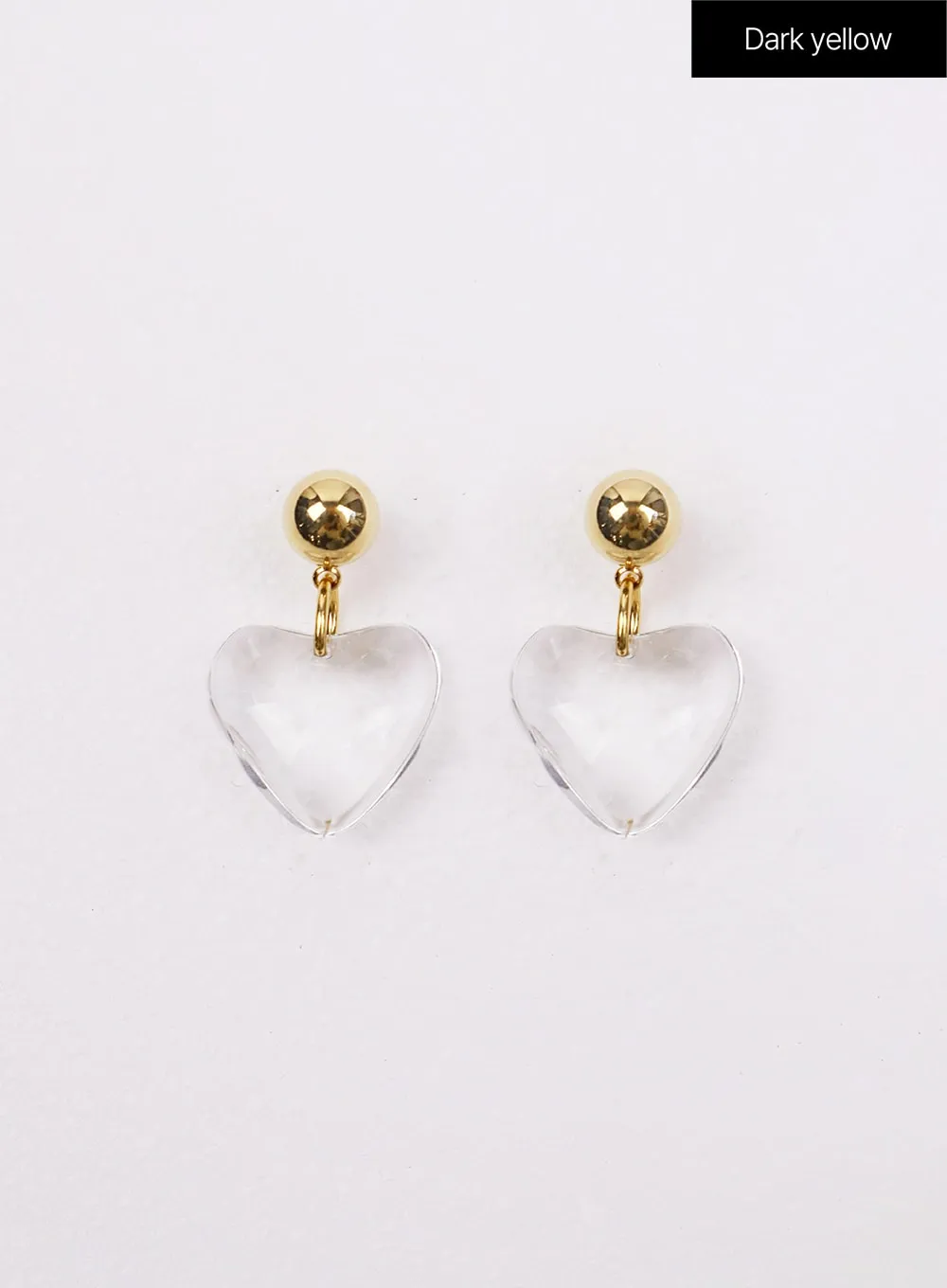 Heart Stud Earrings IJ419