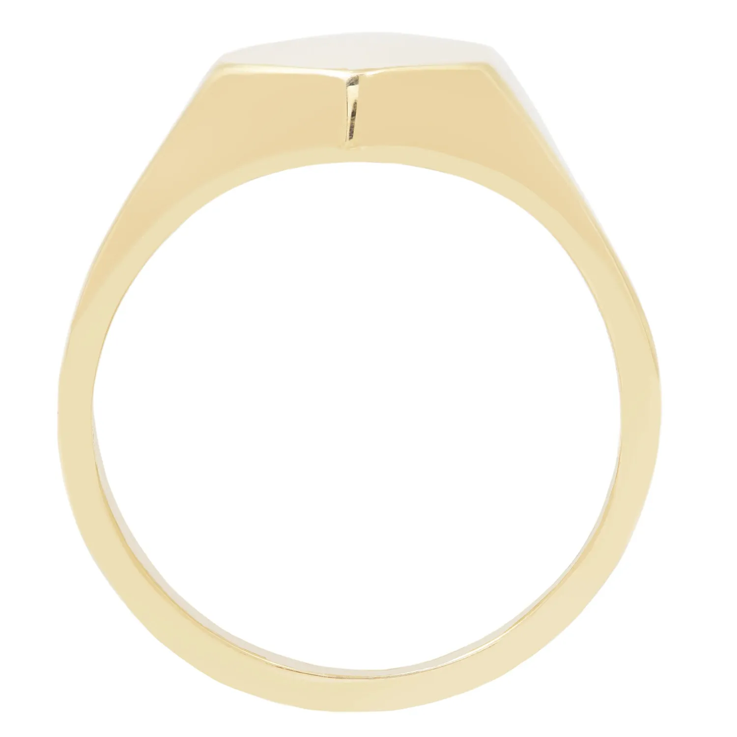 Hexagon Signet Ring