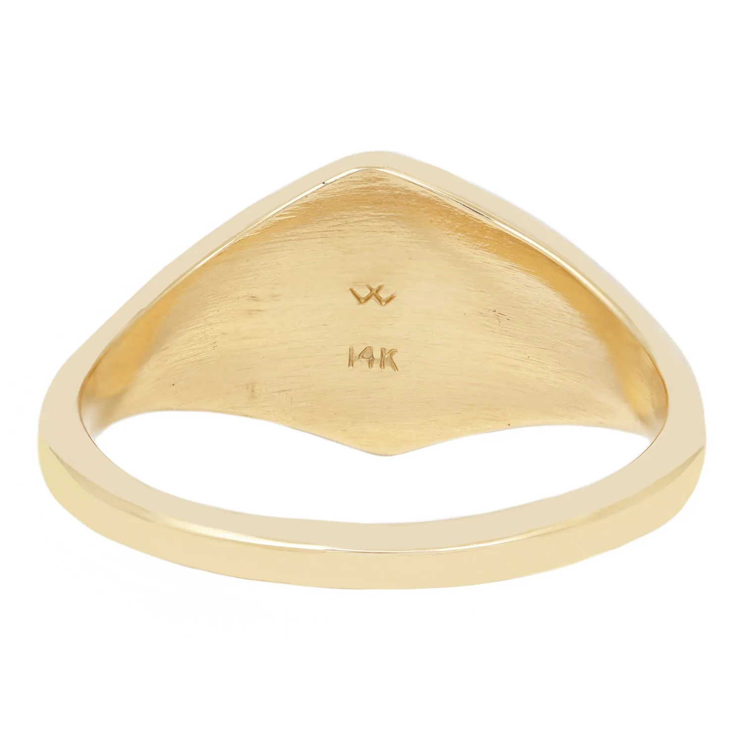 Hexagon Signet Ring