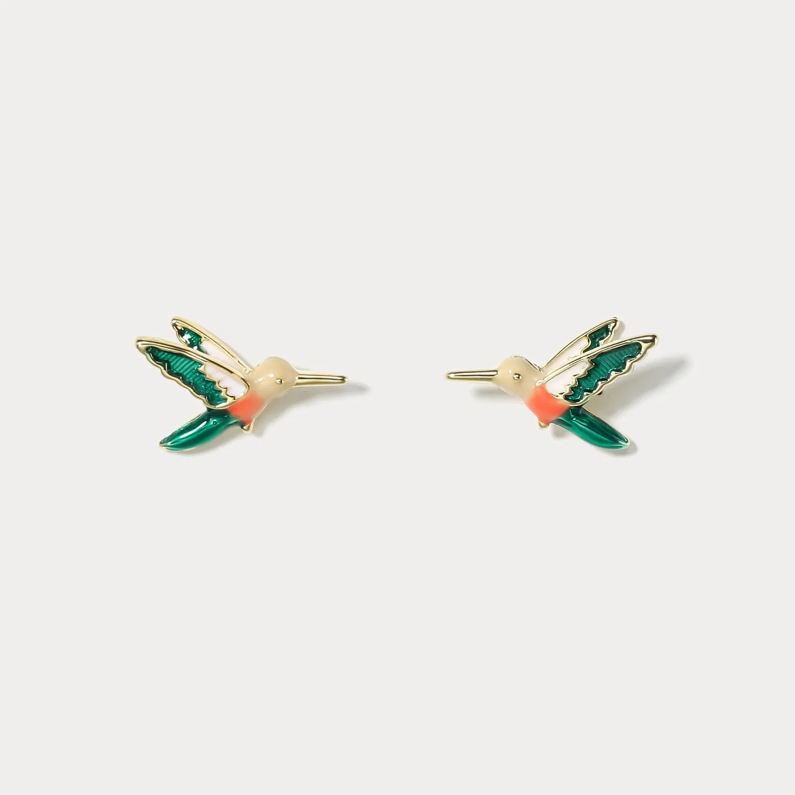 Hummingbird Stud Earrings