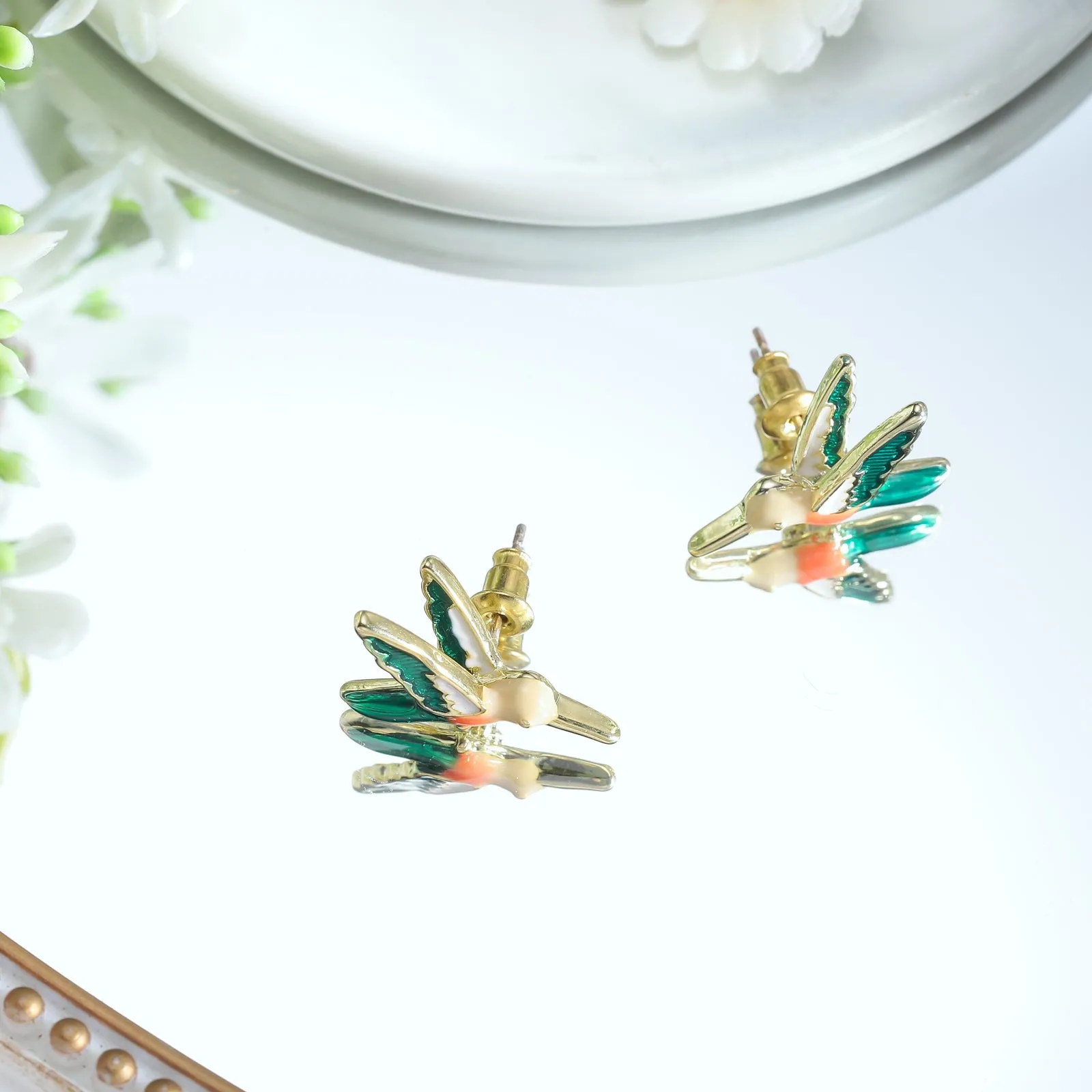 Hummingbird Stud Earrings