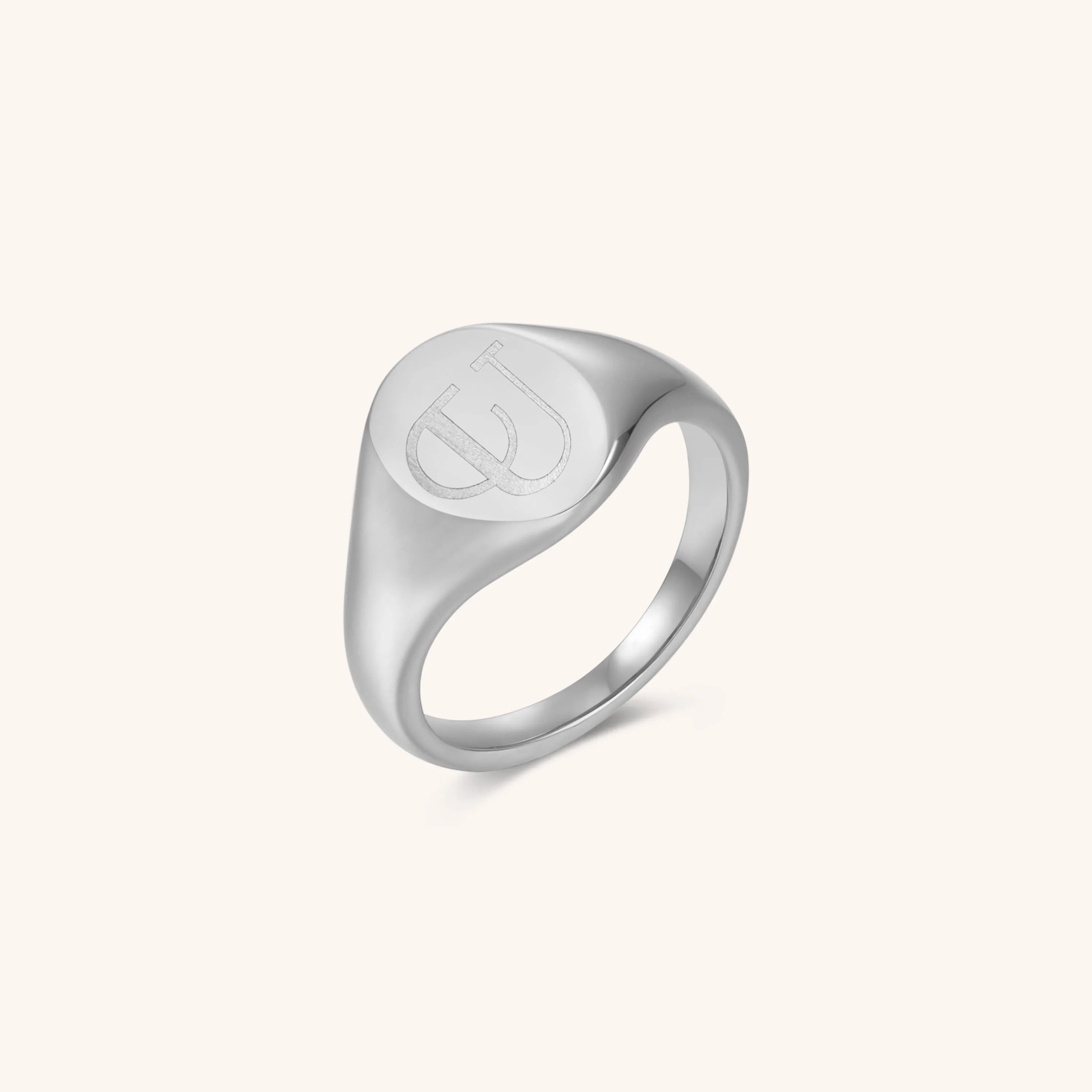 Initial Signet Ring - U