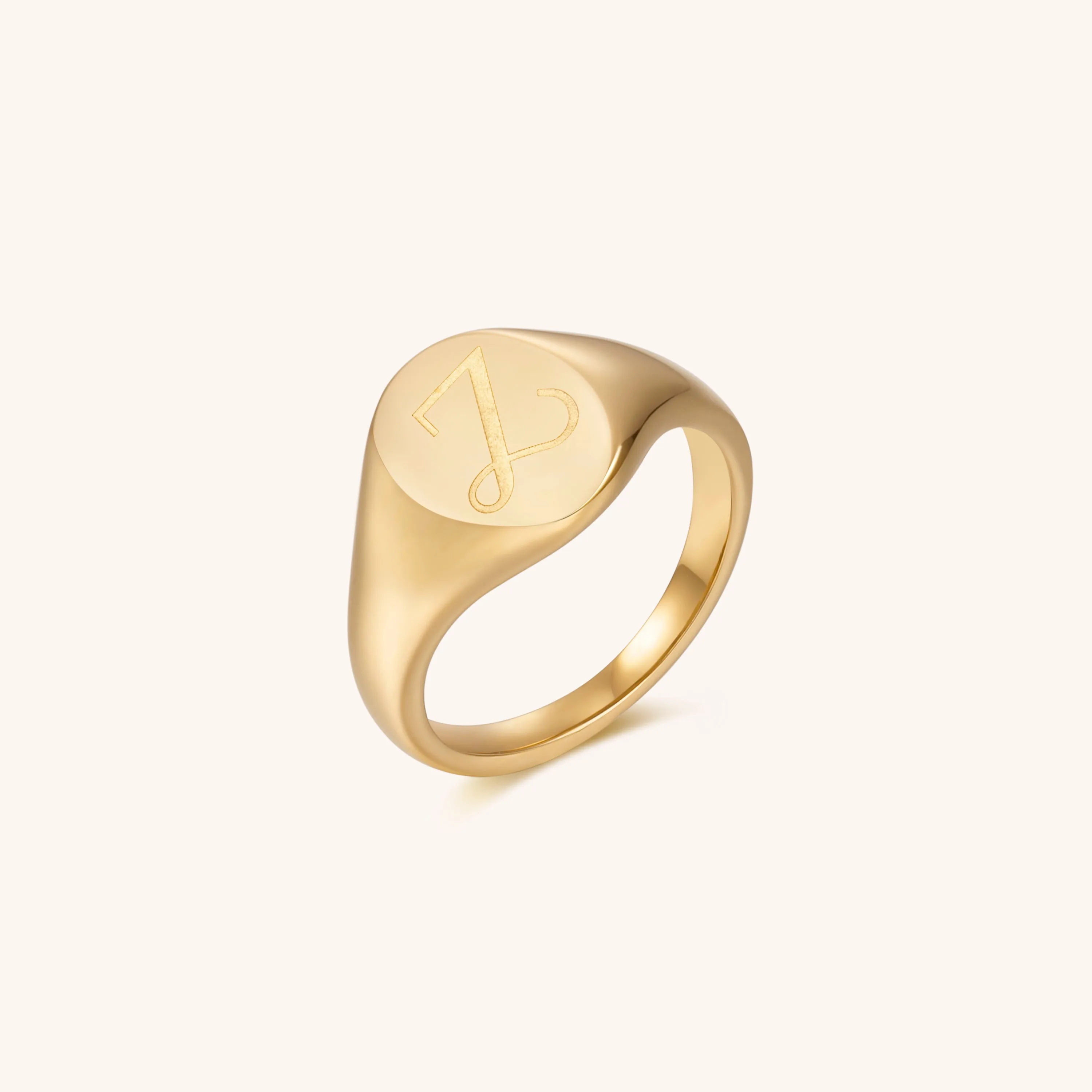 Initial Signet Ring - Z