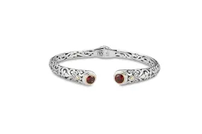 Kawalusu Bangle- Garnet