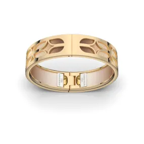 Kawung Bangle - Bronze Glow