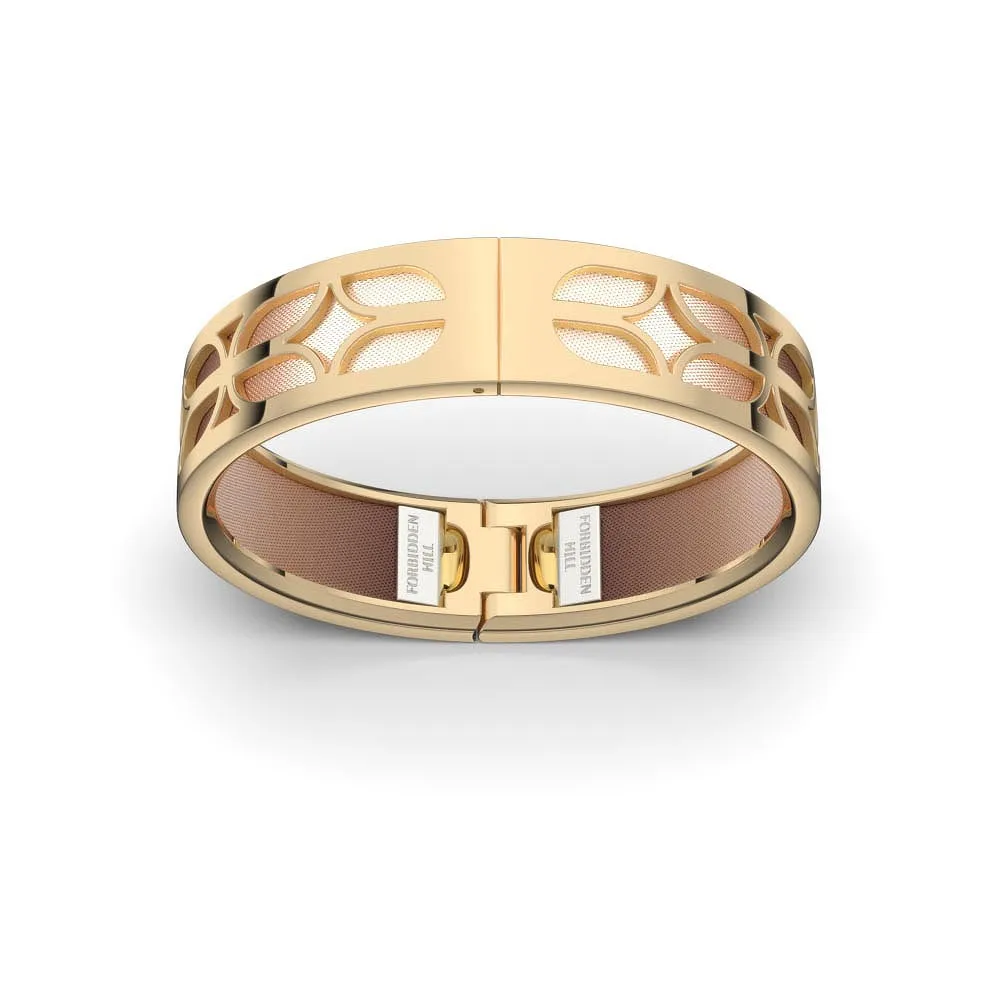 Kawung Bangle - Bronze Glow