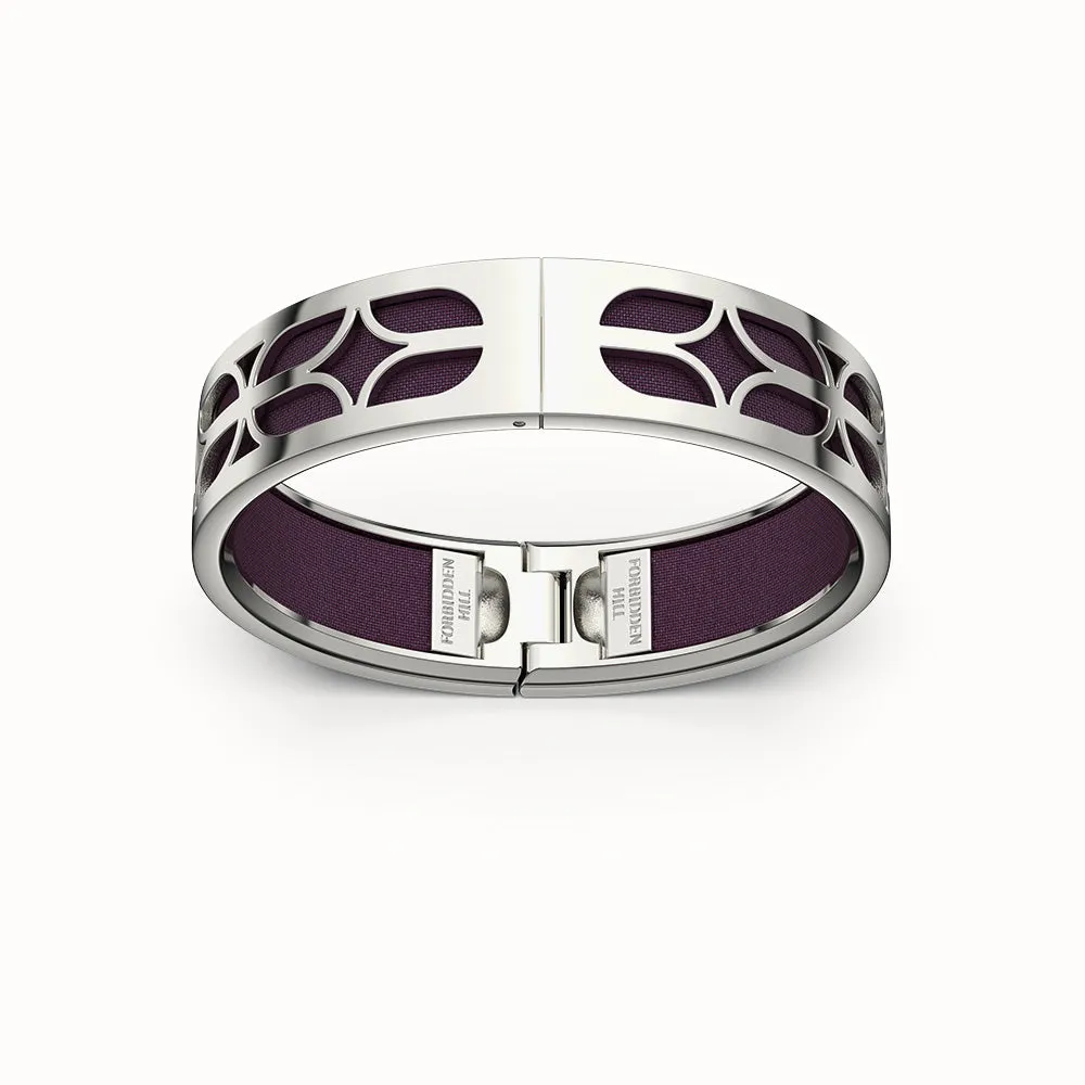 Kawung Bangle - Deep Plum