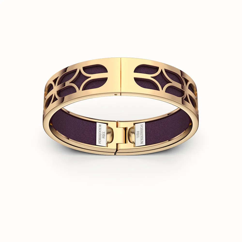 Kawung Bangle - Deep Plum