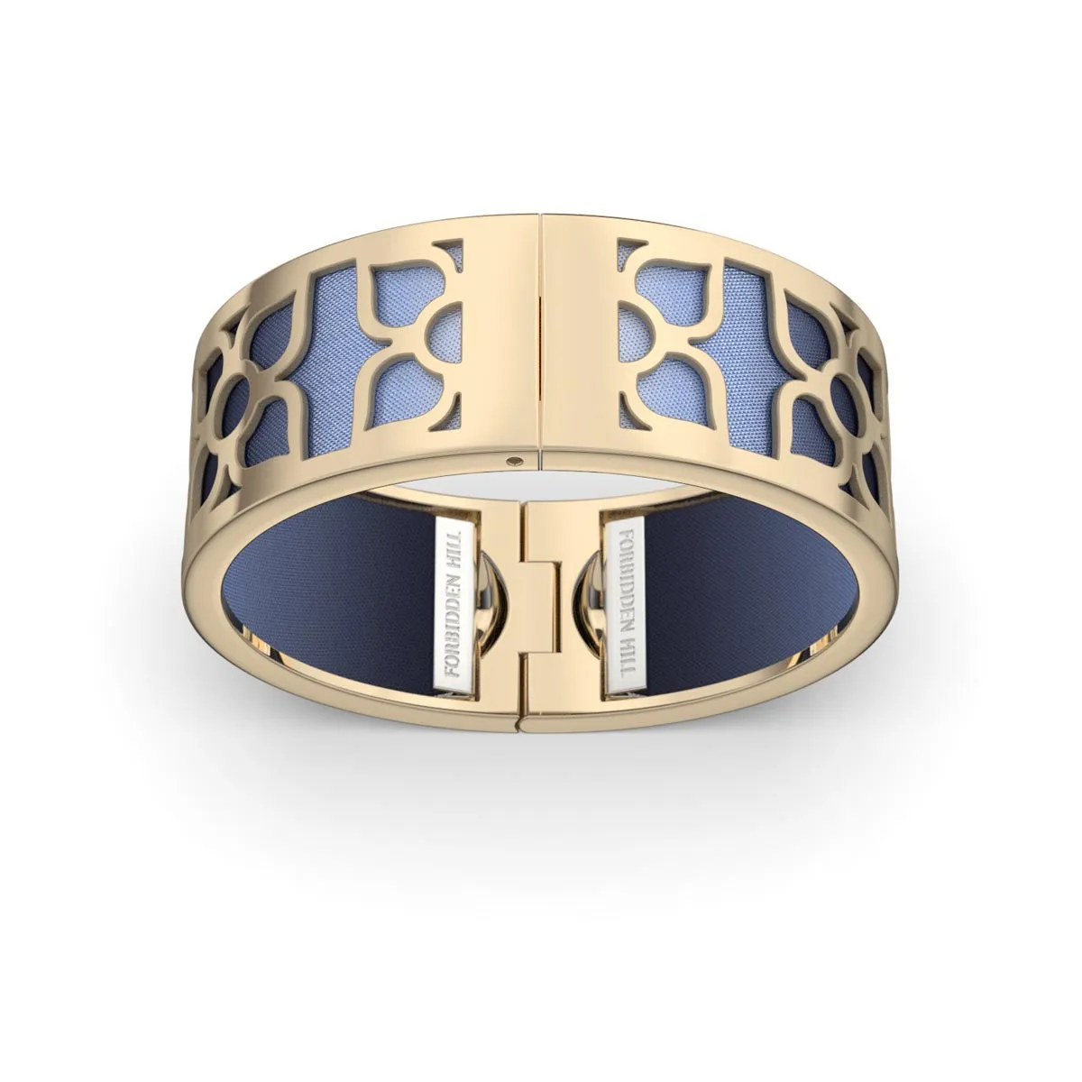 Lotus Bangle - Navy Glow