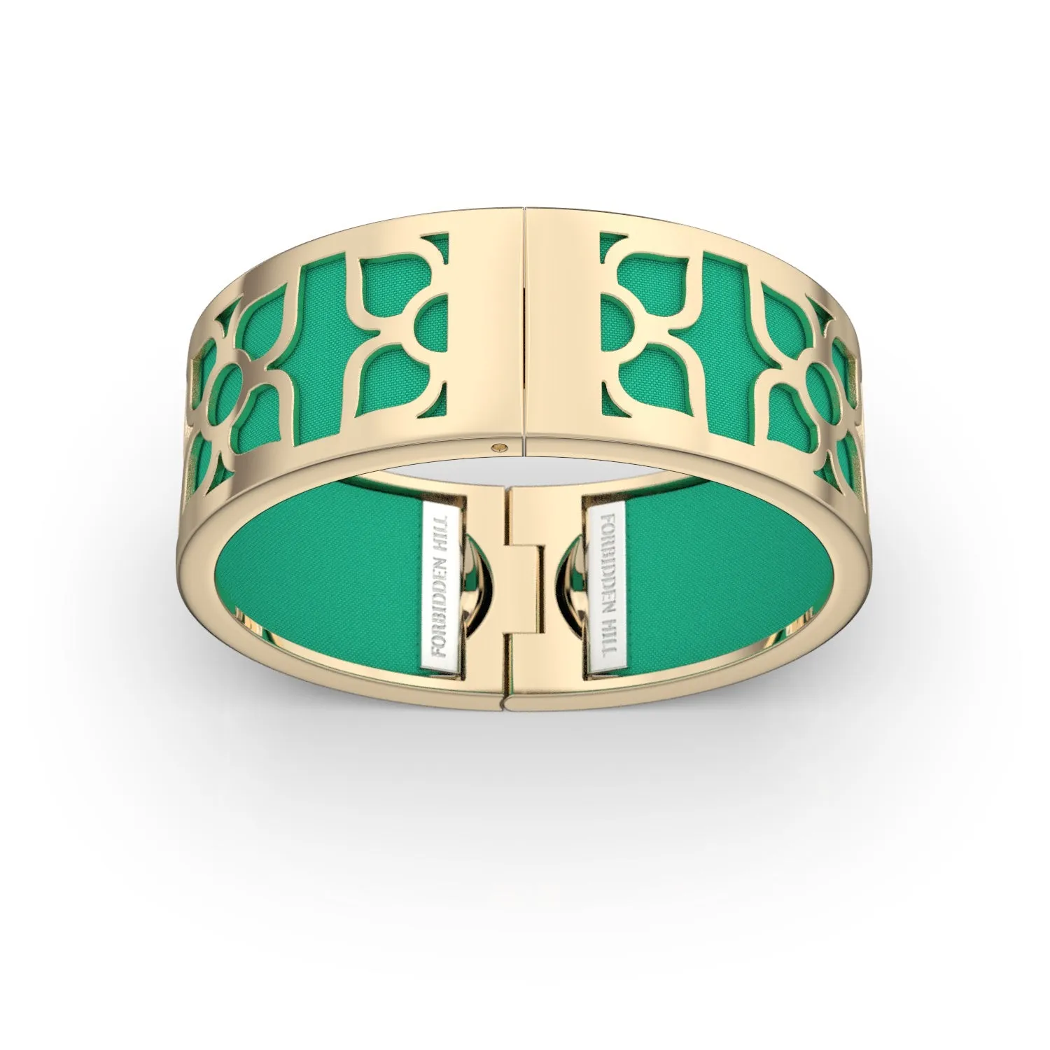 Lotus Bangle - Python Green