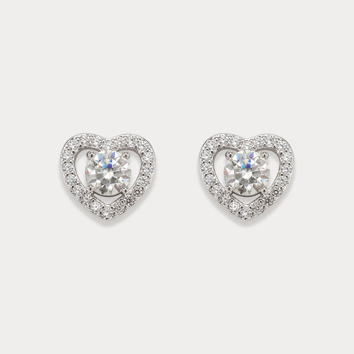 Love Diamond Stud Earrings