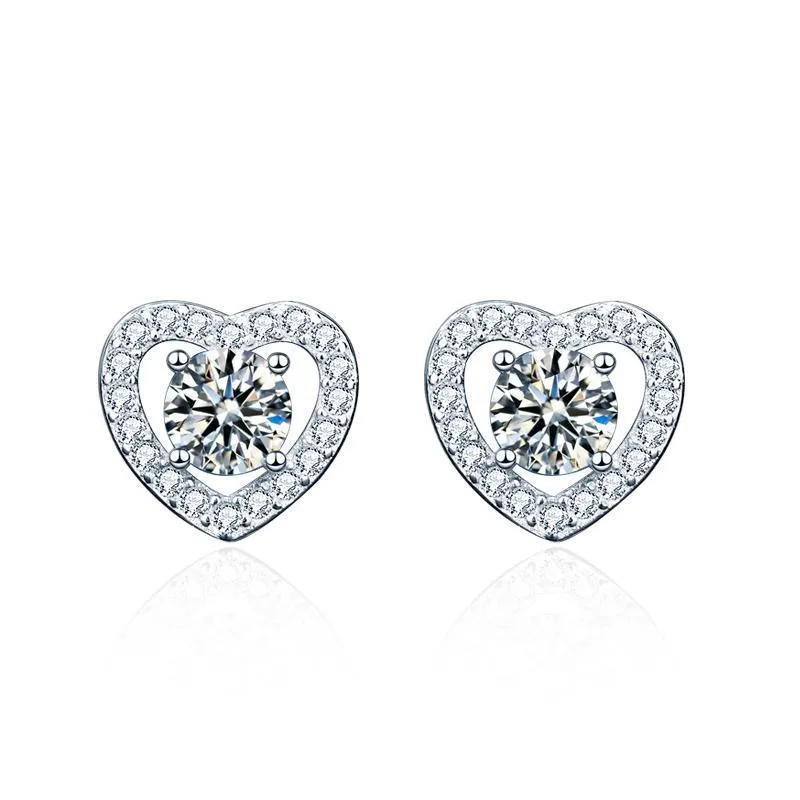 Love Diamond Stud Earrings