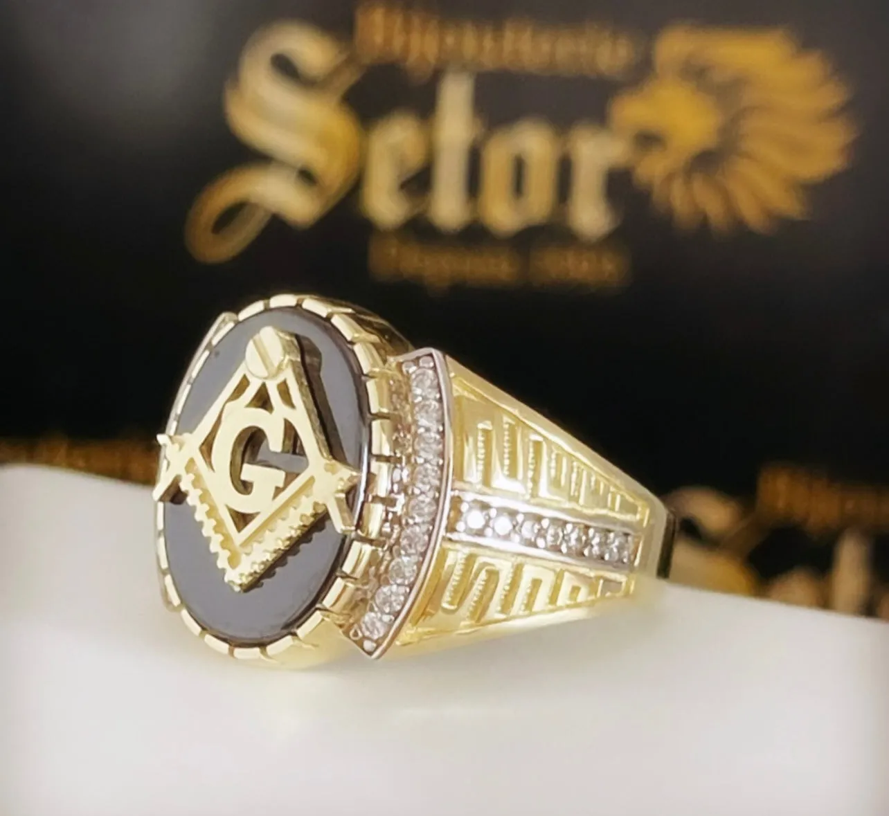 Masonic signet ring MR244