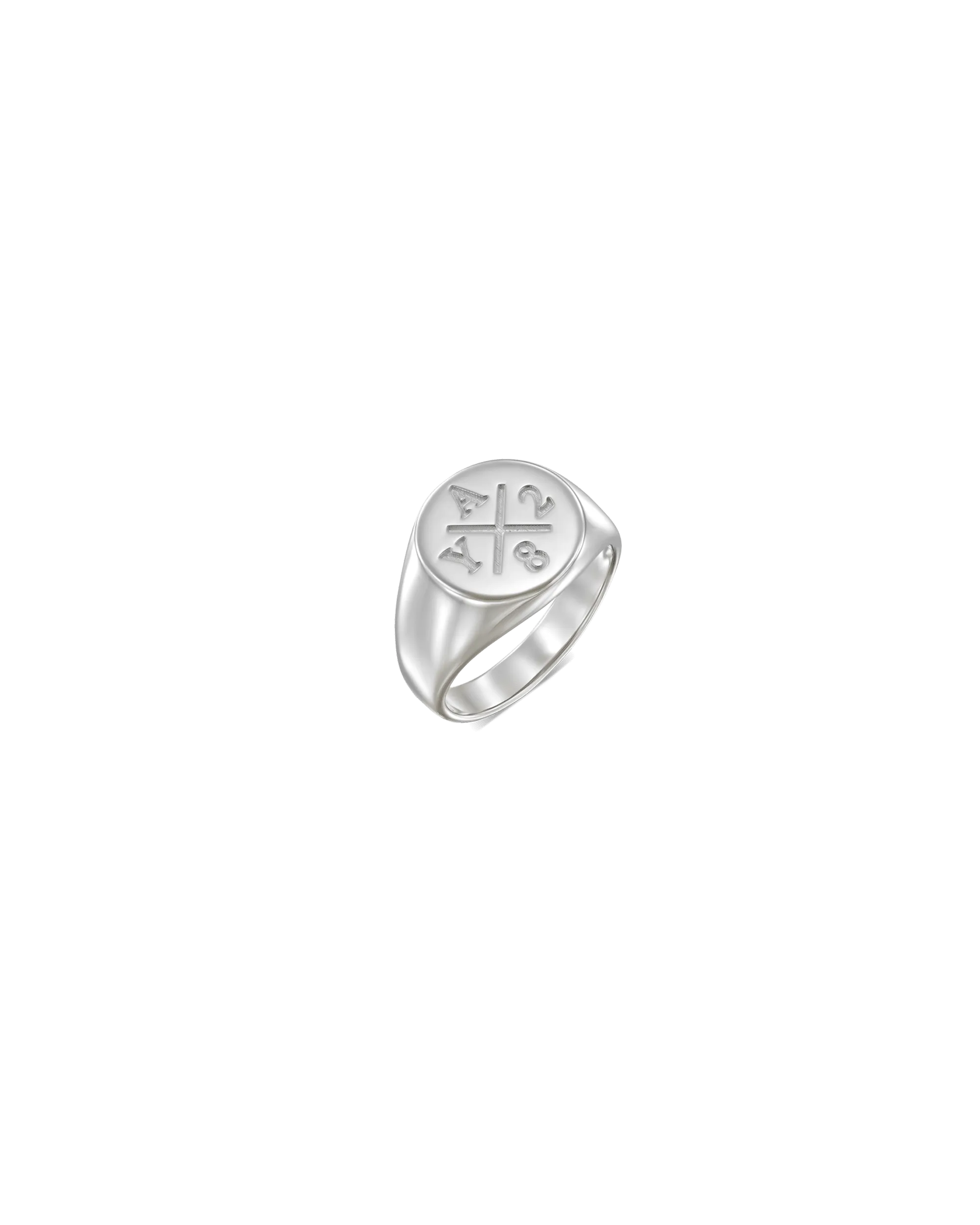 Memories Signet Ring - 925 Sterling Silver