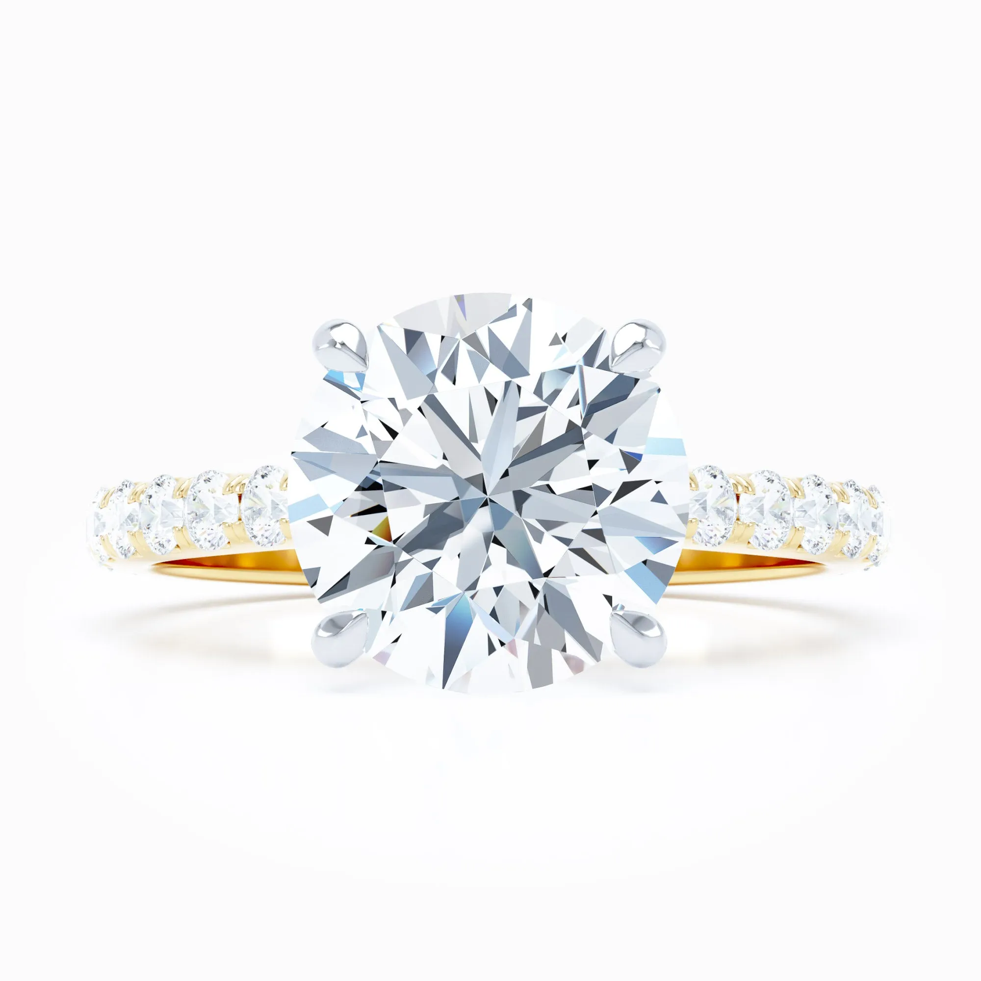 Mingi - Round Engagement Ring