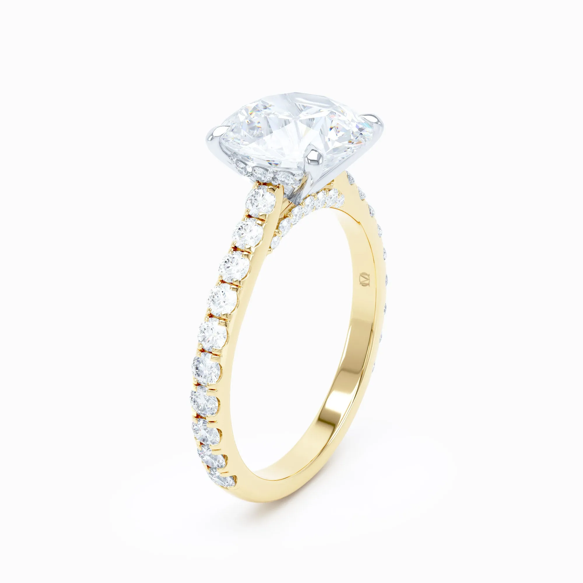 Mingi - Round Engagement Ring